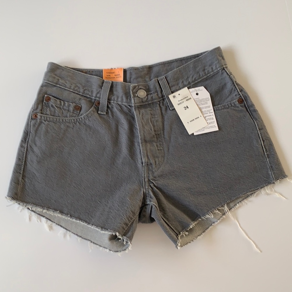 Levi’s Original 501 Mid Rise Button-Fly Short
